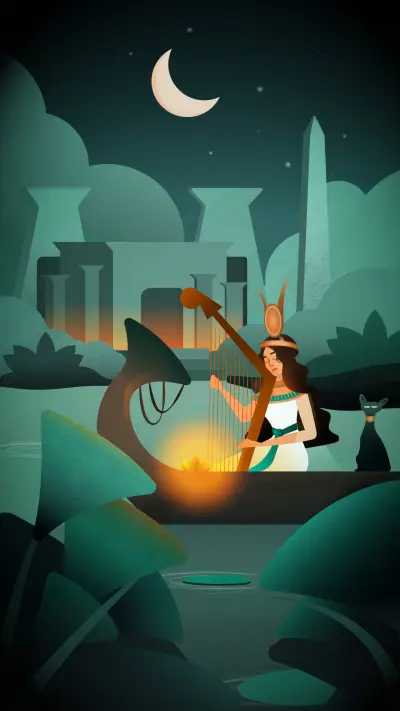 Ancient Egypt (Vector Art)