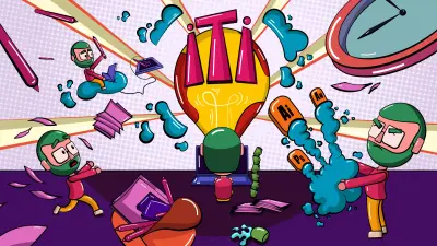 رسم و تصميم مشهد فيكتور ارت من الصفر