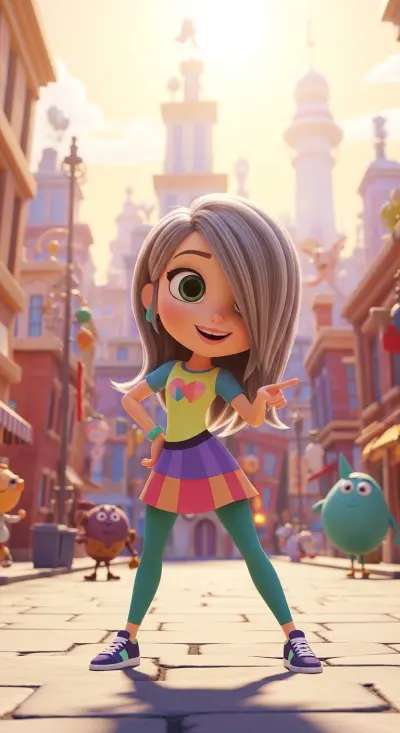 فيديو إعلان كرتوني احترافي بالذكاء الاصطناعي (AI)