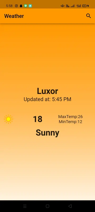 تطبيق طقس تفاعلي مع واجهات ديناميكية (Dynamic Weather App)
