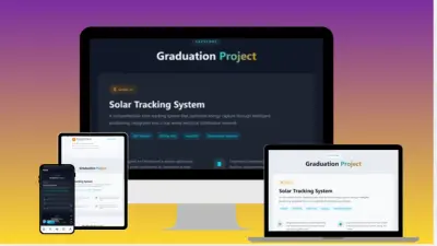 تصميم معرض اعمال portfolio