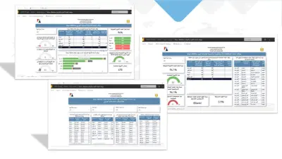 إعداد لوحات معلومات تفاعلية باستخدام Power BI