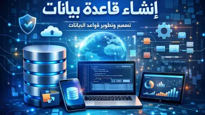 انشاء قاعدة بيانات