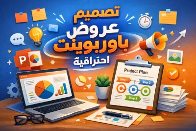 انشاء باوربوينت