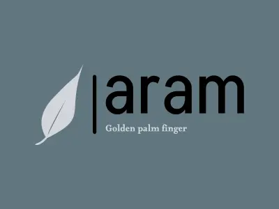 تصميم لوجو احترافي لمشروع إعادة تدوير أوراق النخيل – Aram Project