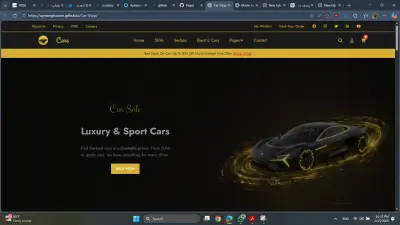 Car Shop By Html &CSS&Js