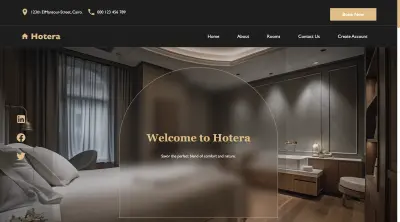Hotera – Hotel Website