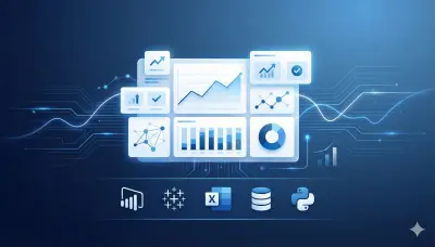 معالجة وتحليل البيانات مع تصميم Dashboards احترافية باستخدام Excel