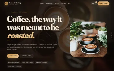 Mocha Coffee Cup