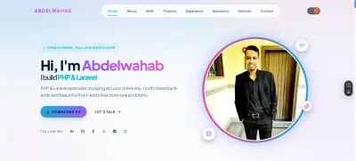 Portfolio Website – Full-Stack Developer Personal Portfolio