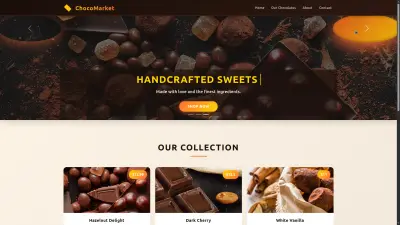 متجر شوكولاتة إلكتروني — ChocoMarket