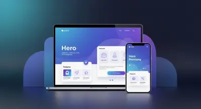 صفحة هبوط موقع تجارة الكتروني