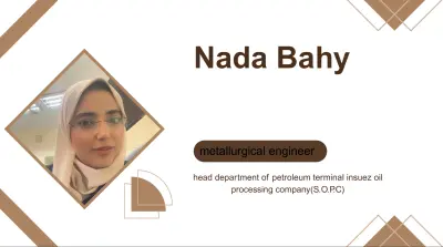 مهندسة فلزات وجودة وتفتيش هندسي (QA/QC & NDT Engineer)