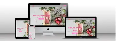 تصميم ice cream shop