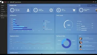 تطوير لوحة تحكم إدارية متكاملة (Dashboard) باستخدام ASP.NET Core و Angular