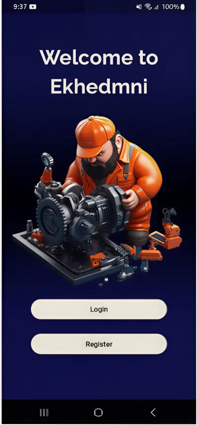 Ekhedmni – تطبيق ذكي للعثور على مراكز صيانة السيارات و اماكن بيع الإلكترونيات مع شات بوت للتشخيص