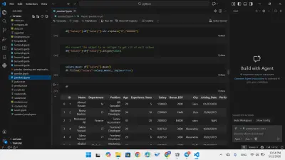 خدمة ETL احترافية: تنظيف ملفات CSV وبناء قاعدة بيانات SQL