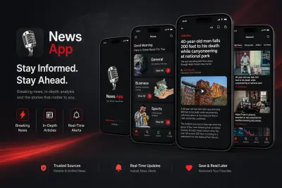 صورة العمل News Mobile App