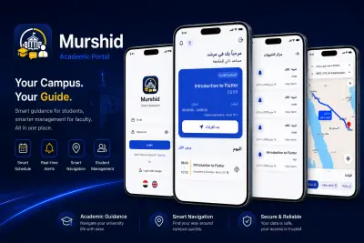 صورة العمل Murshid App — Smart University Management System