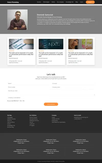 بروفايل لشخص