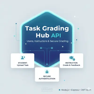 Task Grading Hub – نظام API لإدارة رفع المهام والتقييم