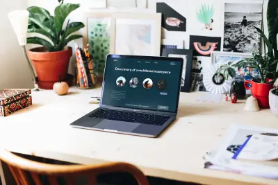 تصميم موقع الويب للمصورين