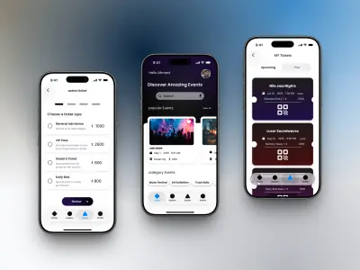 تصميم موقع و تطبيق للمناسبات و الاحتفالات