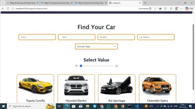 نظام مطابقة السيارات وفقًا لاحتياجات المستخدم