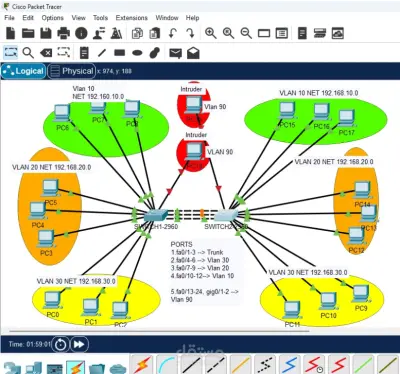شبكة وهمية للتعليم