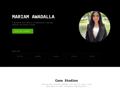 Responsive Portfolio Website