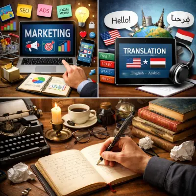 كاتب محتوى ومترجم تسويقي