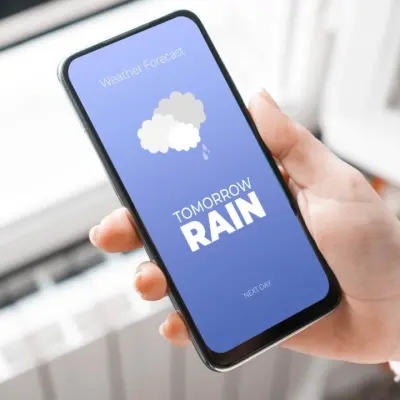 تطبيق طقس حديث وجذاب يعرض توقعات الطقس بدقة مع واجهة جميلة وسهلة الاستخدام