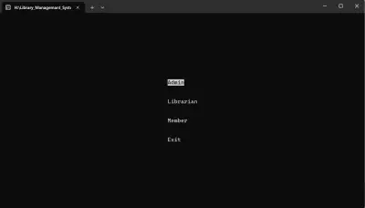 نظام إدارة مكتبة – Library Management System بلغة ++C (واجهة طرفية)