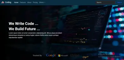 تطوير موقع شركة خدمات برمجية (Software Agency Website)