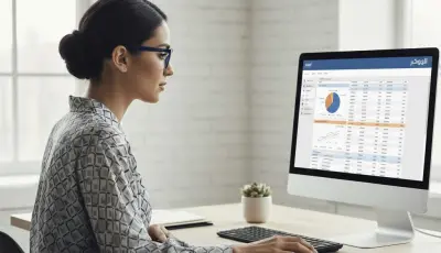 نموذج تنسيق بيانات وتفريغ ملفات احترافي".