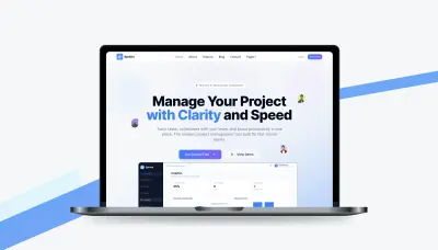 Sprinto - SaaS Project Management Dashboard UI/UX