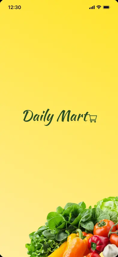 تصميم واجهات تطبيق بقالة (Grocery App UI)