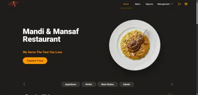 نظام إدارة خدمات المطاعم وتخصيص الطلبات باستخدام المساعد الذكي