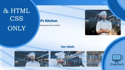 عمل صفحة هبوط لعرض سيرة اعمال " موقع طهاه"