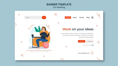 تصميم تنفيذ لصفحة هبوط Landing Page