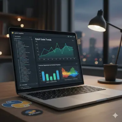 تحليل مبيعات متجر إلكتروني (Python و SQL)