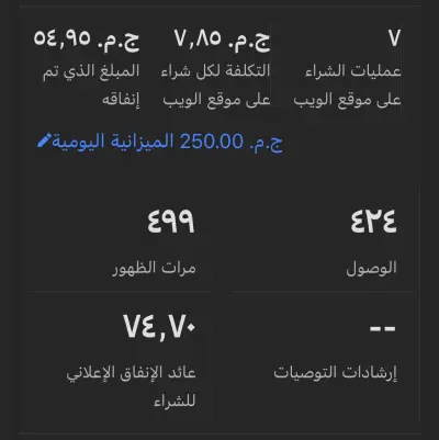 تحقيق 7 مبيعات في أول 3 ساعات مع عائد إنفاق إعلاني (ROAS) خيالي 74.7x