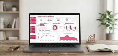 تحليل بيانات العملاء وبناء داشبورد تفاعلية باستخدام Excel