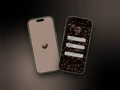 kahwa app -Mobile Application  تطبيق قهوة