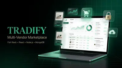 صورة العمل Tradify - منصة التجارة الإلكترونية المتكاملة متعدد التجار (MERN Stack Multi-Vendor Marketplace)