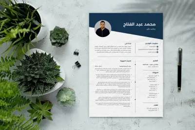 إنشاء سيرة ذاتية احترافية (CV)