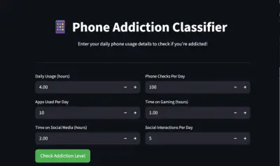 بناء نموذج كامل تعلم الاله وعمل واجهه