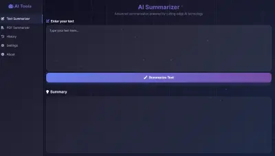 مشروع تلخيص النصوص (NLP)