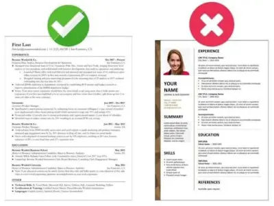 صناعة CV بنظام ATS