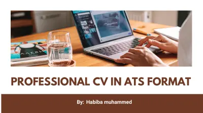كتابة و تصميم سيرة ذاتيه احترافية cv متوافقه مع نظام ATS